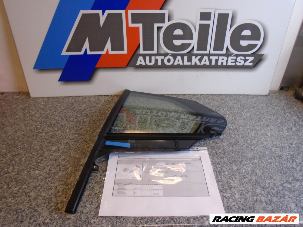 [GYÁRI ÚJ] BMW - Bal hátsó FIX ajtóüveg / 1-es , F40  1. kép